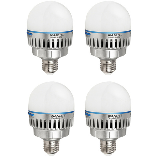 Nanlite PavoBulb 10C RGBWW LED Bulb 4KIT