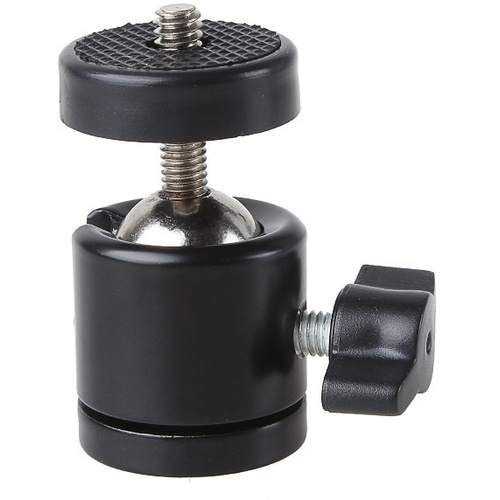 Titan 1/4" Mini Hot Shoe Ball Head Mount ( 1/4" base)