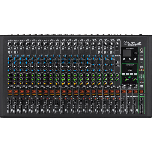 Mackie ONYX24 Premium Analog Mixer with Multitrack USB