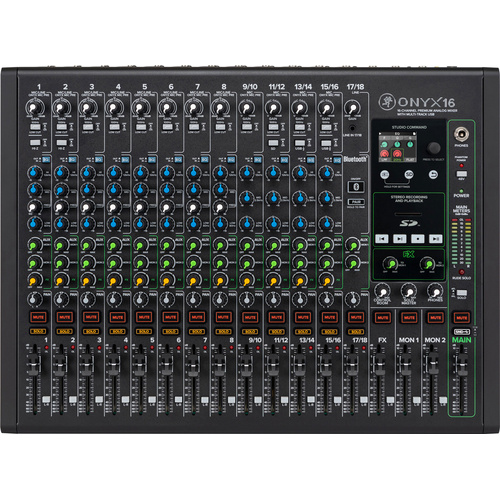 Mackie ONYX16 Premium Analog Mixer with Multitrack USB