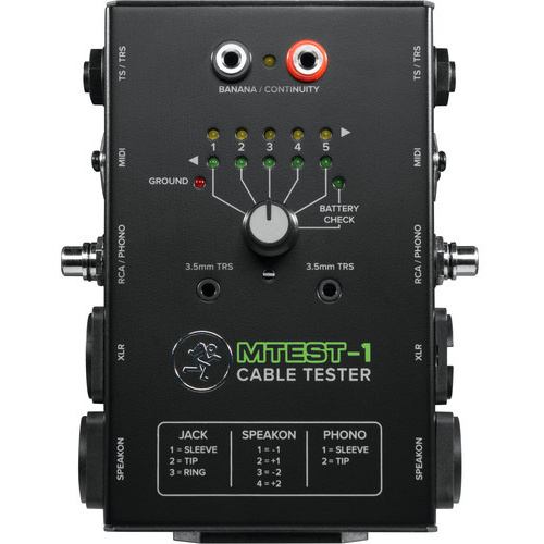 Mackie MTest-1 Cable Tester