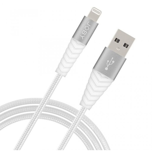 Joby Charge and Sync Lightning Cable White (1.2m)
