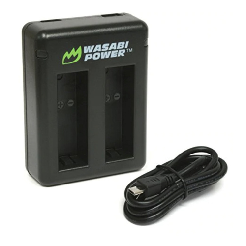 Wasabi Power GoPro Hero 9/10/11/12 Black, & GoPro Enduro Battery Dual USB Charger