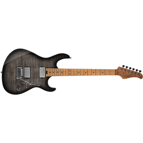 Cort G290 FAT II Electric Guitar with Guitar Bag (Trans Black Burst)