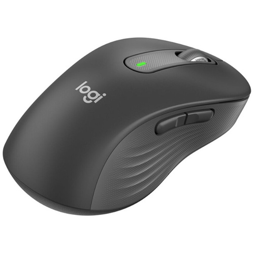 Logitech Signature M650 Large Wireless Left Handed Mouse - Graphite
