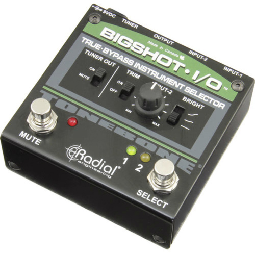 Radial Engineering BigShot i/o True-Bypass Instrument Selector with LEDs