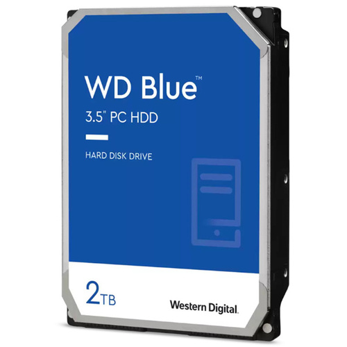 Western Digital Blue 2TB SATA 3.5" 7200RPM 256MB HDD