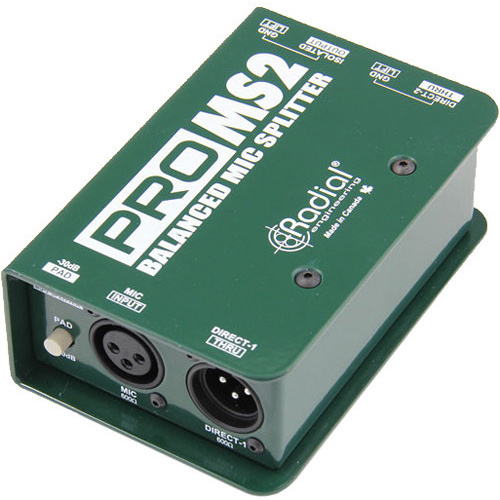 Radial Engineering ProMS2 Passive Microphone Splitter