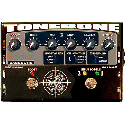 Radial Engineering Bassbone 2-Channel Instrument Preamp