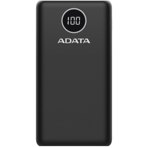 ADATA P20000QCD Quick Charge Power Bank (20000mAh, Black)