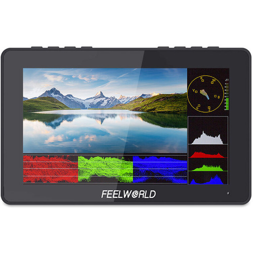 FeelWorld F5 Pro V4 5.5" 4K HDMI On-Camera Monitor (LED Fill Light)