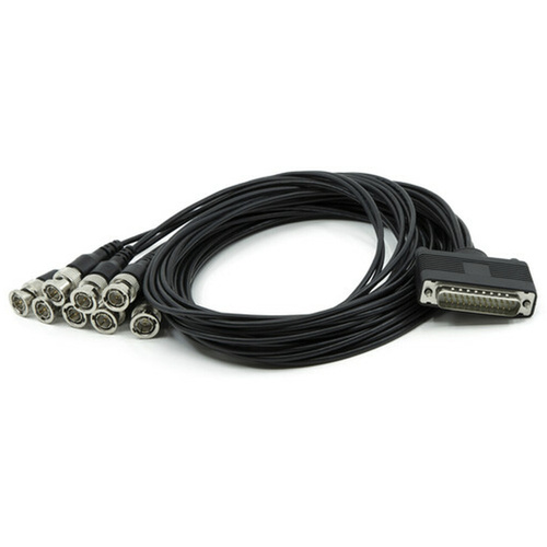 AJA 12G-AM BNC Breakout Cable, 8-Ch In and 8-Ch Out