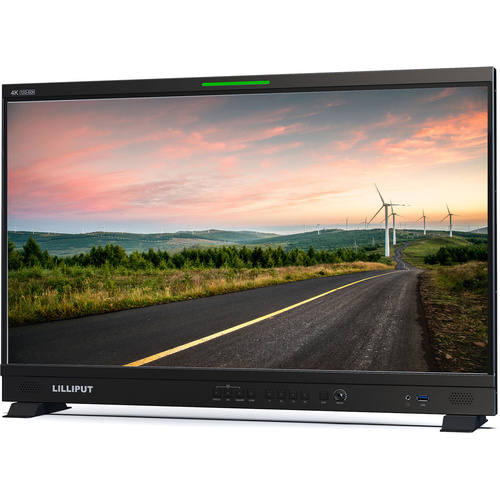 Lilliput Q28 28" 12G-SDI Professional Production Studio Monitor with Carrying Case (V-Mount)