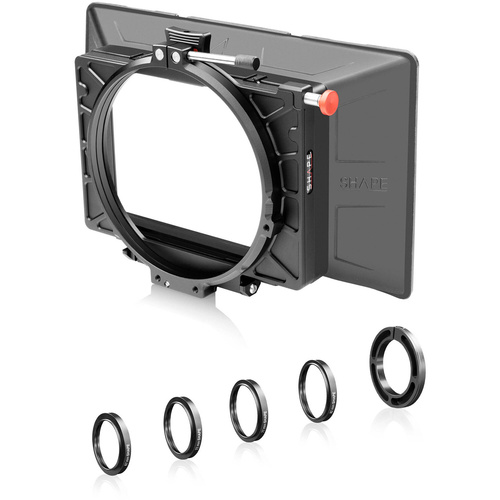 SHAPE Lightweight Matte Box with Single 4 x 4"/4 x 5.6" Filter Tray