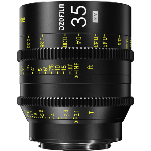 DZOFilm VESPID Cyber Full Frame 35mm T2.1 Prime Lens (PL & EF Mounts)