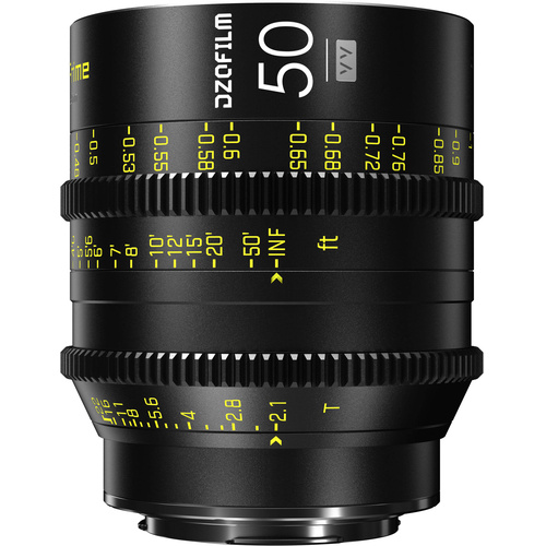 DZOFilm VESPID Cyber Full Frame 50mm T2.1 Prime Lens (PL & EF Mounts)