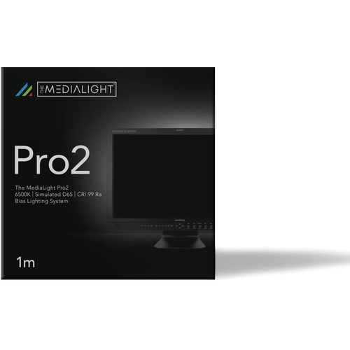 MediaLight Pro2 CRI 99 6500K White Bias Lighting (1 Metre)