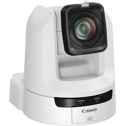Canon CR-N300 4K NDI PTZ Camera with 20x Zoom (Titanium White)