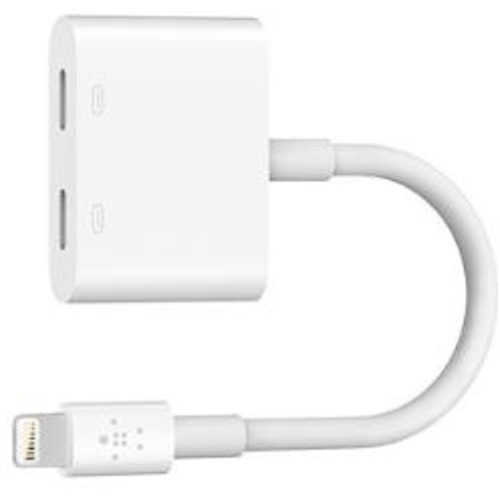 Belkin Lightning Audio/Power Cable (White)