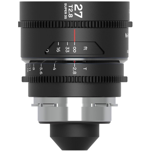 Laowa Nanomorph Anamorphic 27mm T2.8 1.5x S35 Lens (PL Default + EF Mount, Silver)