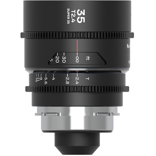 Laowa Nanomorph Anamorphic 35mm T2.4 1.5x S35 Lens (PL Default + EF Mount, Silver)