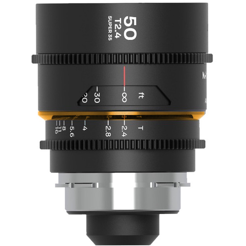 Laowa Nanomorph Anamorphic 50mm T2.4 1.5x S35 Lens (PL Default + EF Mount, Amber)