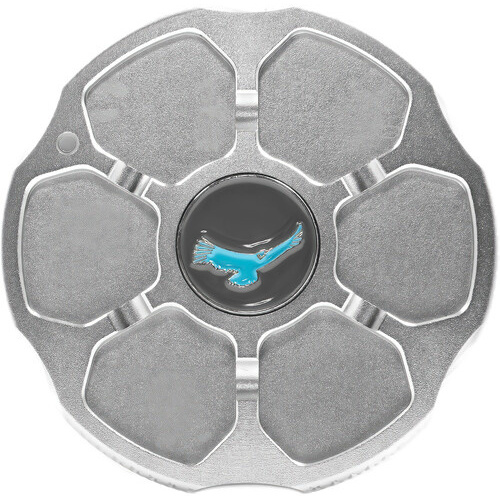 Kondor Blue Fuji X Cine Cap Metal Body Cap for Camera Lens Port (Space Grey)