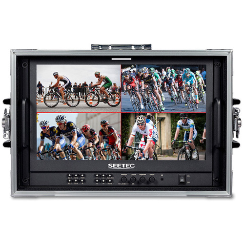 Seetec ATEM156S-CO 15.6" Multicamera Broadcast Director Monitor (Carry-On)