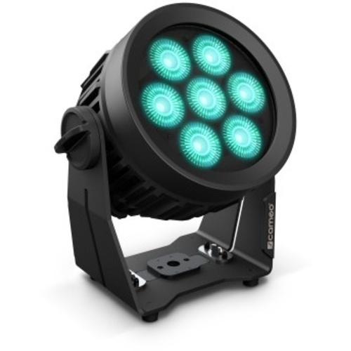 Cameo 7 X 10W RGBWA LED Outdoor Spotlight