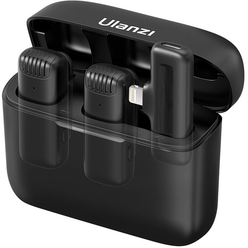 Ulanzi J12 Wireless Lavalier Microphone for Lightning iOS Devices