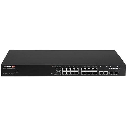 Edimax 18-Port Surveillance Long Range Gigabit PoE+ Web Smart Switch