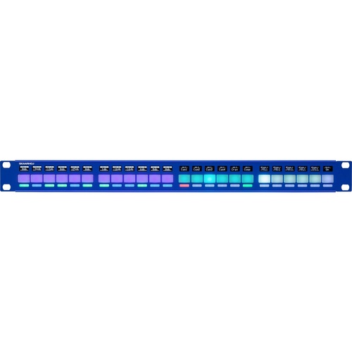 SKAARHOJ Rack Fly Uno Universal Control Panel with Blue Pill Inside