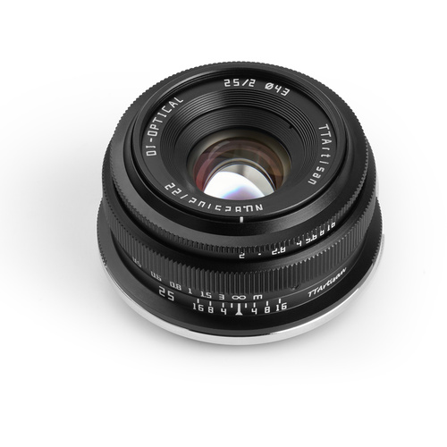 TTArtisan APS-C 25mm F2 Lens (Black, Z Mount)