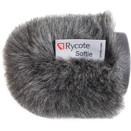 Rycote Standard Hole Classic Softie Wind-Screen (7cm, 1.9 to 2.2cm Diameter Hole, Grey)