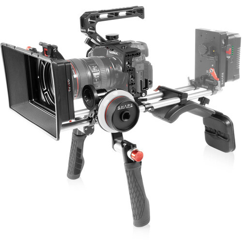SHAPE Shoulder Mount System with Matte Box & Follow Focus Kit for Panasonic GH6