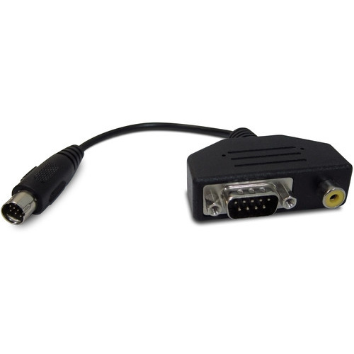 Lumens DC-A16 RS-232 and Composite to Mini DIN Adapter Cable