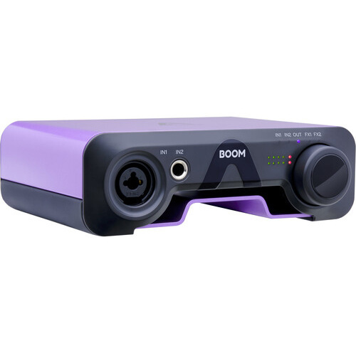 Apogee Electronics BOOM 2x2 Desktop USB Type-C Audio Interface with Built-In Hardware DSP FX