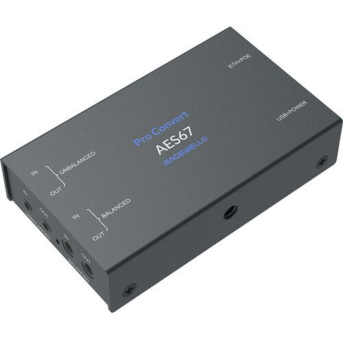 Magewell Pro Convert AES 67 Multi-Format Bi-Directional IP Audio Converter
