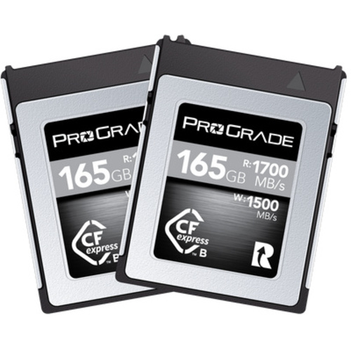 Prograde Digital CFExpress Type B Cobalt R1700MB/S W1500MB/S (2-Pack,165GB)