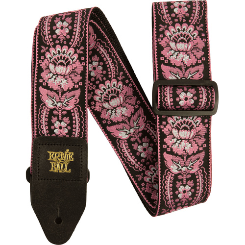 Ernie Ball Jacquard Strap - Pink Orleans