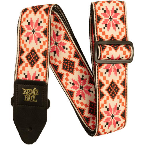 Ernie Ball Jacquard Strap - Cinnamon Needlepoint