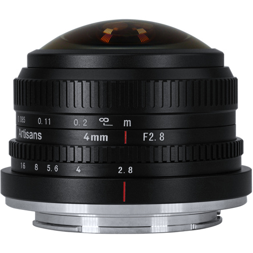 7Artisans 4mm f/2.8 APS-C Lens (E-Mount)