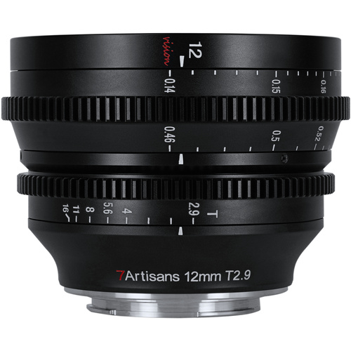 7Artisans 12mm T2.9 APS-C Lens (E-Mount)