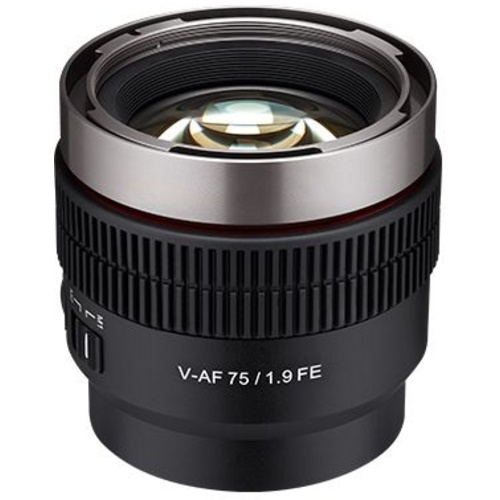 Samyang V-AF 75mm T1.9 Lens (FE- Mount)