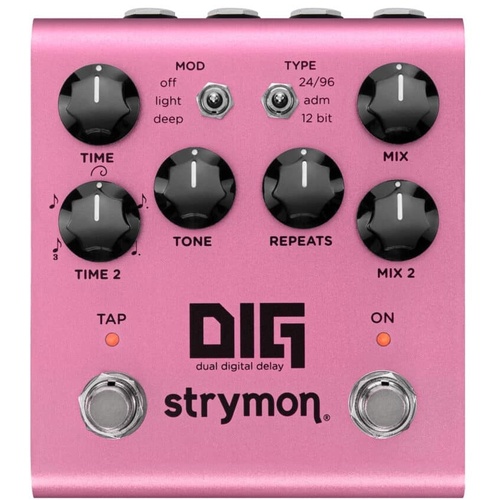 Strymon Dig Dual Digital Delay Pedal (V2)