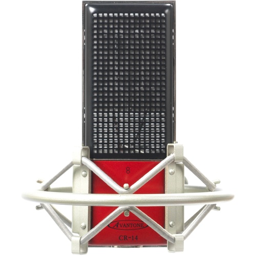 Avantone Pro CR-14 Dual Motor Ribbon Microphone with Shock Mount and Wooden Case