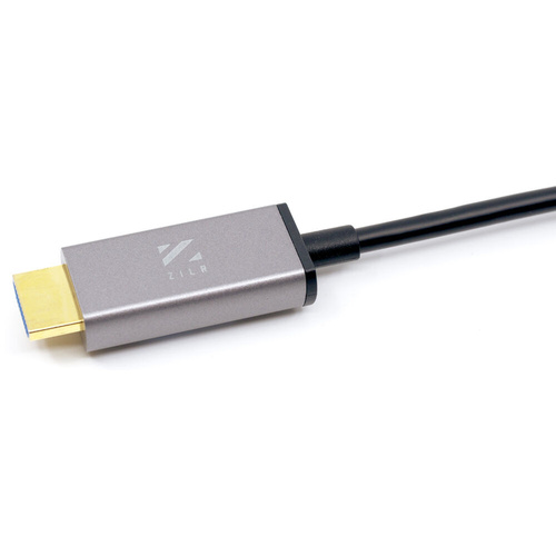 ZILR Fibre Optic High-Speed HDMI Cable with Ethernet (10m)