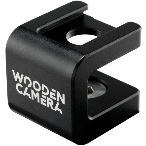 Wooden Camera Cold Shoe Riser Bracket (3/8"-16)