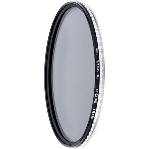 NiSi True Color Pro Nano Circular Polarizing Filter for Nikon Z 14-24mm f/2.8 S Lens (112mm)