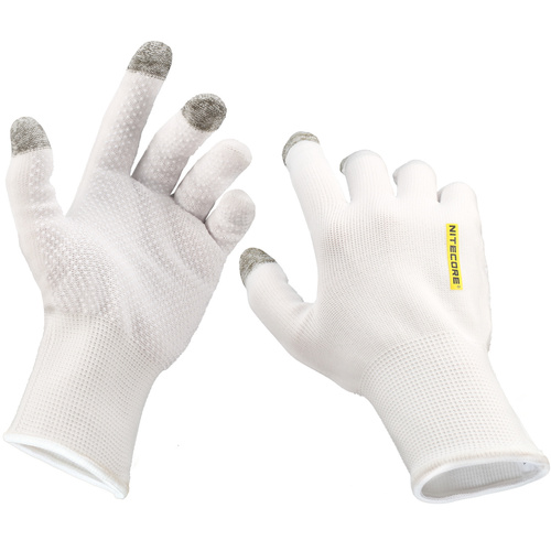 Nitecore Anti-Slip Touchscreen Cleaning Gloves (5 Pairs)